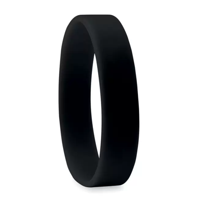 RAPIDE 4J - BRACELET PERSONNALISABLE SILICONE 'FESTIVAL' - noir