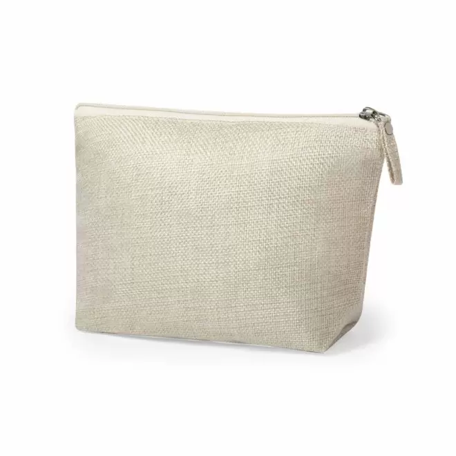 TROUSSE DE TOILETTE PERSONNALISABLE 150 GR/M² 'SULLY' - naturel