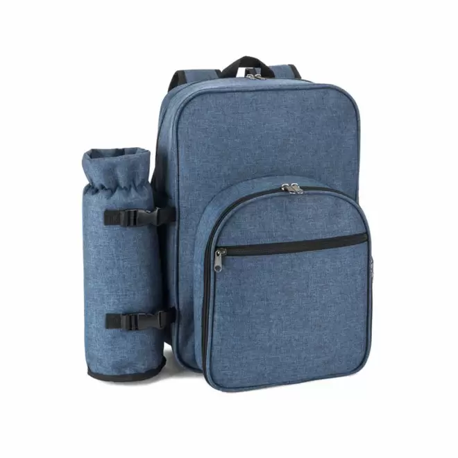 SAC A DOS PIQUE NIQUE PERSONNALISABLE 'SUNDAY' - bleu