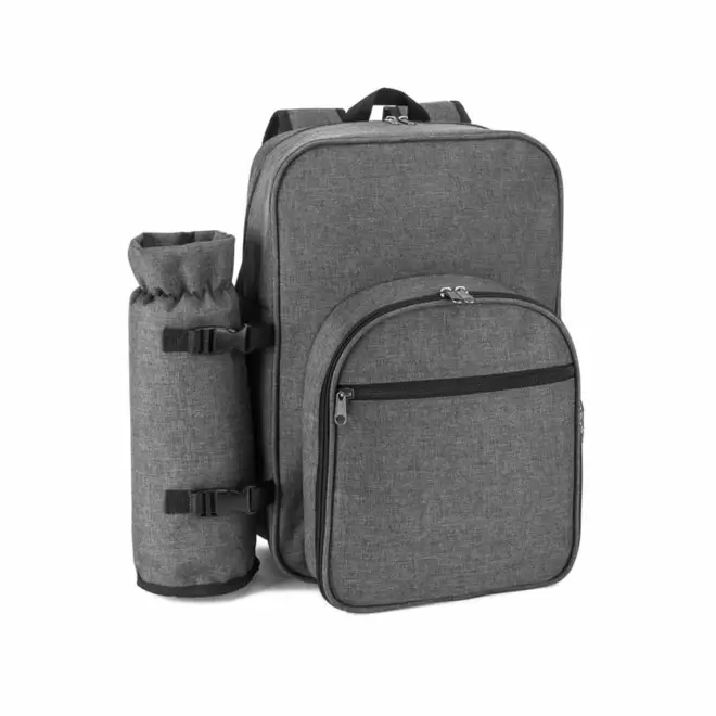 SAC A DOS PIQUE NIQUE PERSONNALISABLE 'SUNDAY' - gris