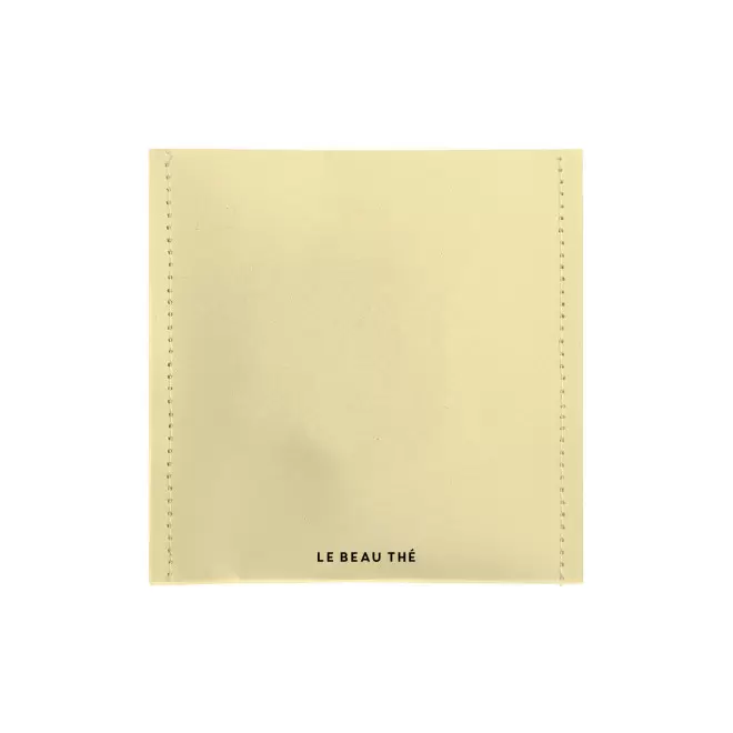 SACHET DE THE PERSONNALISABLE LE BEAU THE 'YUNN' - jaune