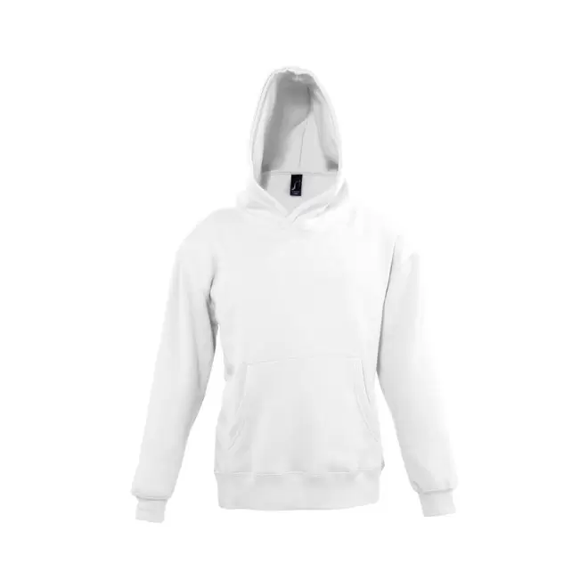 SWEAT-SHIRT CAPUCHE PUBLICITAIRE ENFANT 'SLAM' - blanc