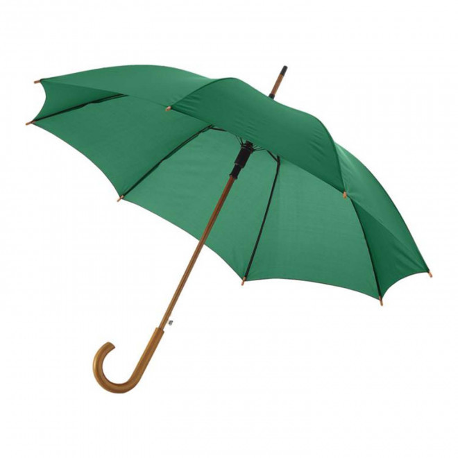 PARAPLUIE PERSONNALISABLE CANNE AUTO 'DAWOOD' - vert