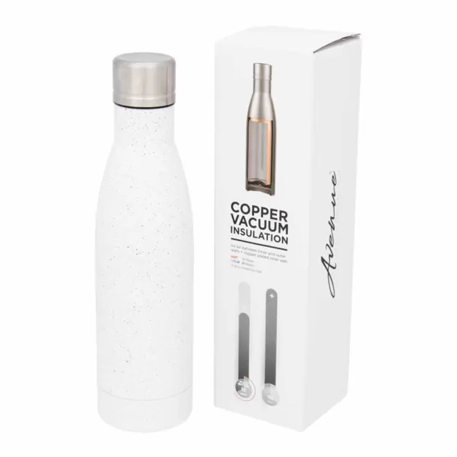 RAPIDE 4J - BOUTEILLE PUBLICITAIRE ISOTHERME 500 ML 'ALMIA MOUCHETÉE' - blanc