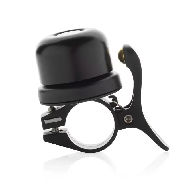 SONNETTE A VELO GEOLOCALISABLE PERSONNALISEE 'GEOBIK' - noir