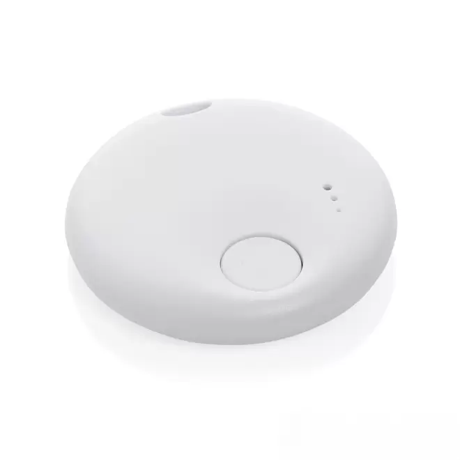 PORTE-CLE GEOLOCALISABLE PERSONNALISABLE 'KEYFIND ABS' - blanc