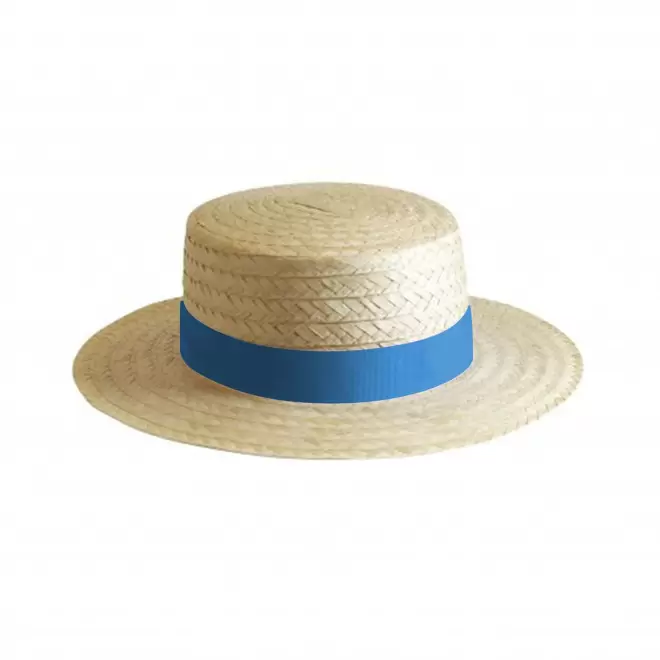 CHAPEAU CANOTIER PERSONNALISABLE 'CANOTA EU' - bleu réflex