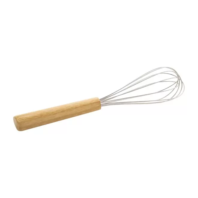 FOUET DE CUISINE MANCHE BAMBOU PERSONNALISABLE 'OEUF' - beige