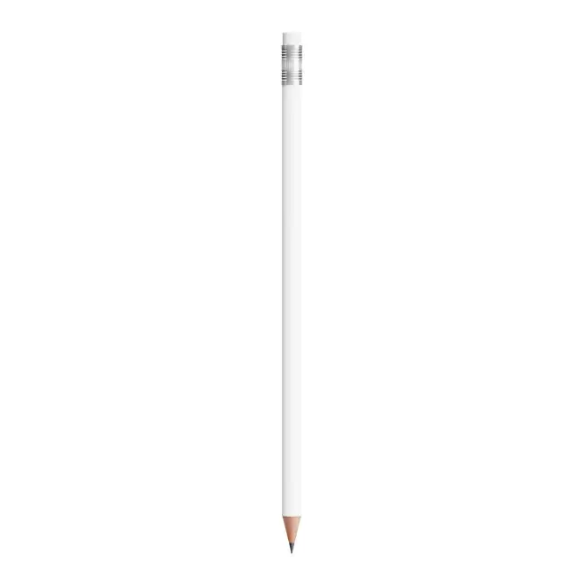 CRAYON PERSONNALISÉ AVEC GOMME BIC® EVOLUTION® 'ECOLUTIONS' - blanc
