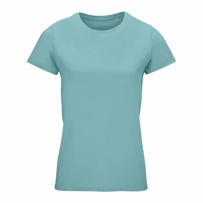 TEE-SHIRT PERSONNALISABLE FEMME 'CRUSADER' 150 GR/M² - bleu piscine