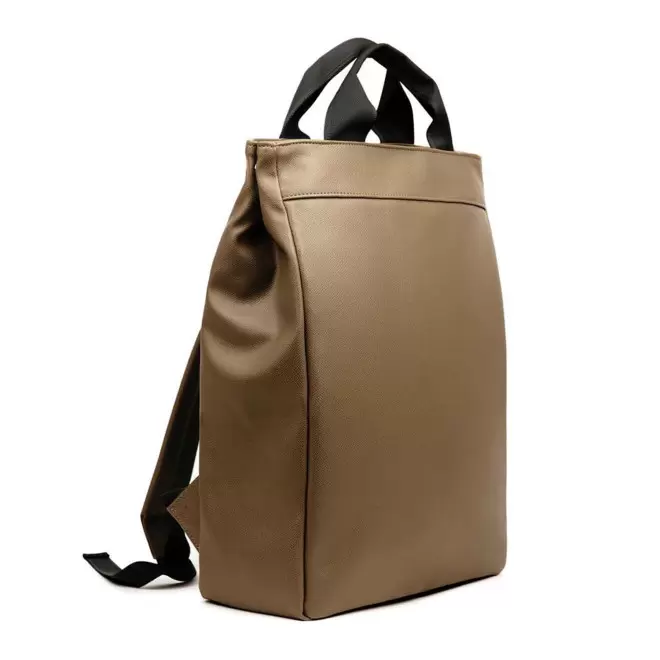 SAC A DOS PERSONNALISABLE 'TETTU' - marron