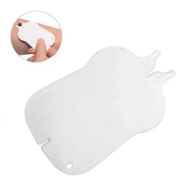 TIRE TIQUES PERSONNALISABLE DUO 'TITOU' - blanc