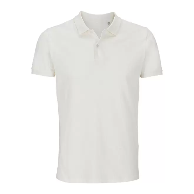 POLO PUBLICITAIRE HOMME 'PLANET' COULEUR 170 GR/M² - écru