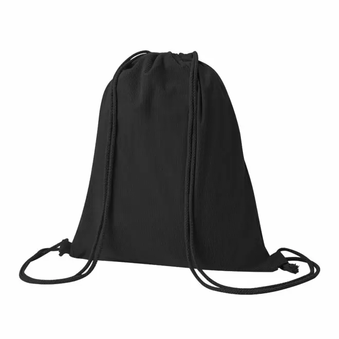 SAC A DOS PERSONNALISABLE EFFET VELOURS 'ZURI' - noir