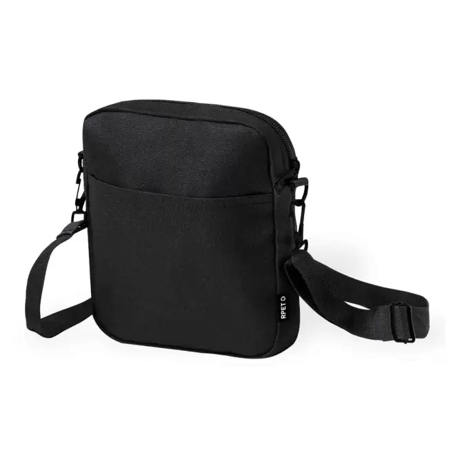 BANDOULIERE RPET PERSONNALISABLE 'ALTOP' - noir
