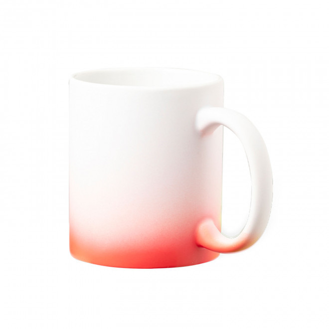 MUG CERAMIQUE PERSONNALISABLE 'MATURA' - rouge