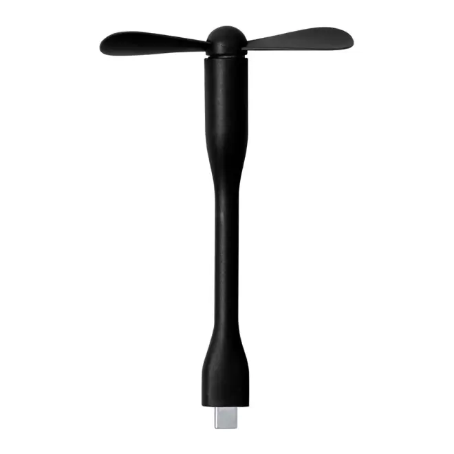 MINI VENTILATEUR PERSONNALISABLE TELEPHONE 'ARIAZI' - noir