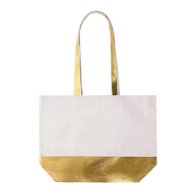 SAC CABAS PERSONNALISABLE 'KISAR' - doré