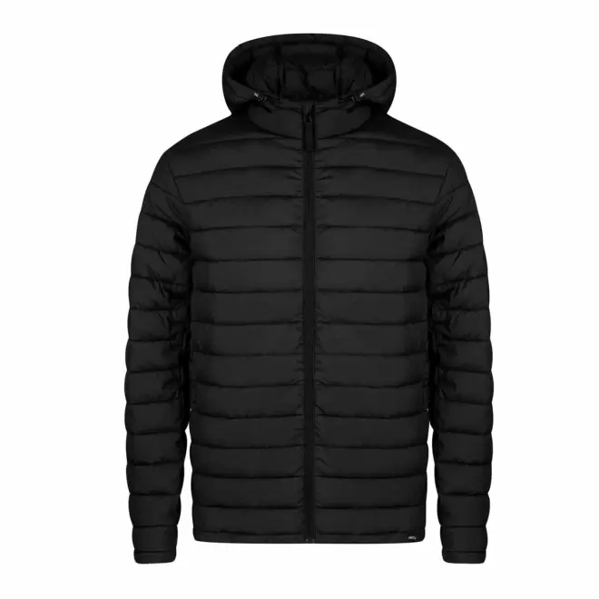 VESTE A CAPUCHE RPET PERSONNALISABLE 'SANBEL' - noir