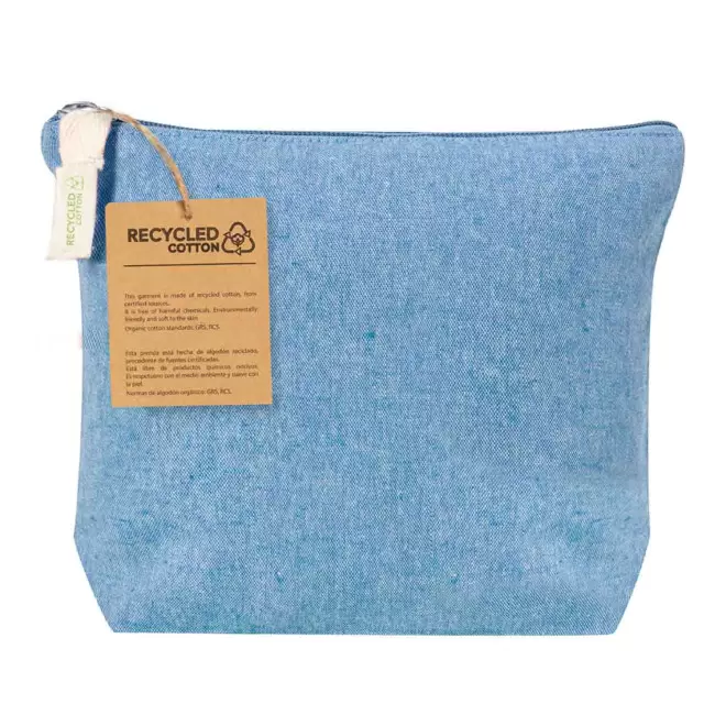 TROUSSE DE TOILETTE PERSONNALISABLE 'PRAVA' - bleu
