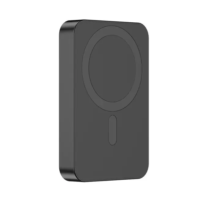 POWERBANK PERSONNALISABLE PLASTIQUE RECYCLE RCS 'ELEGANTI' - noir