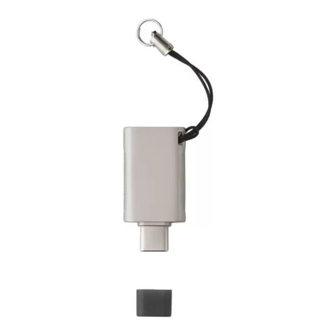 CLE USB TWIST PERSONNALISABLE 3.0 'MITALLO MINI' 64 GO  - argenté
