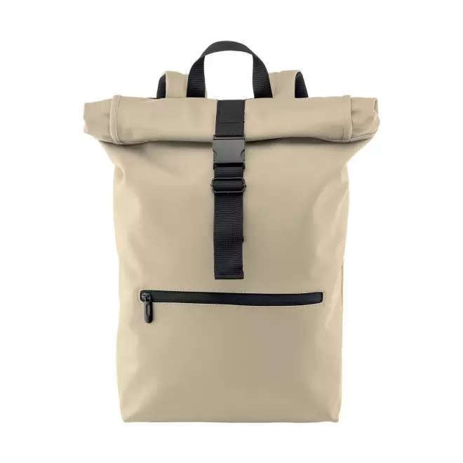 SAC À DOS PERSONNALISÉ POUR ORDINATEUR 'OLYMPOS' - beige