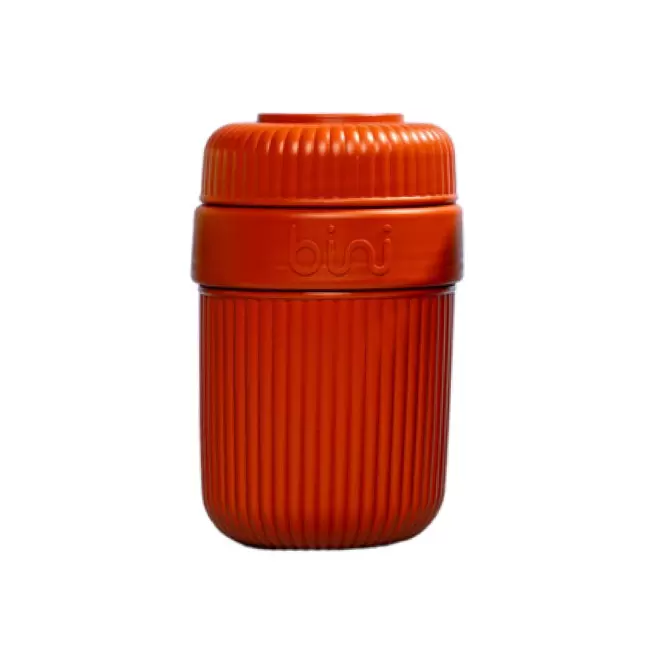 MUG BIOSOURCE MIF 350ML PERSONNALISABLE 'BINIMUG'  - terracotta