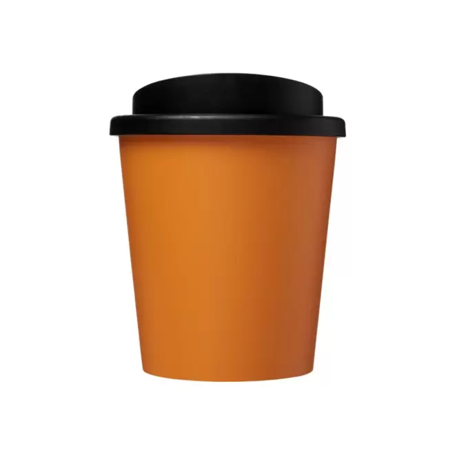 GOBELET ISOTHERME PERSONNALISABLE AMERICANO® 'IBON MINI' - orange/noir