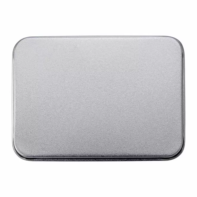 JEU DE 54 CARTES PUBLICITAIRE DANS BOITE EN ETAIN 'AMIGO' - argenté