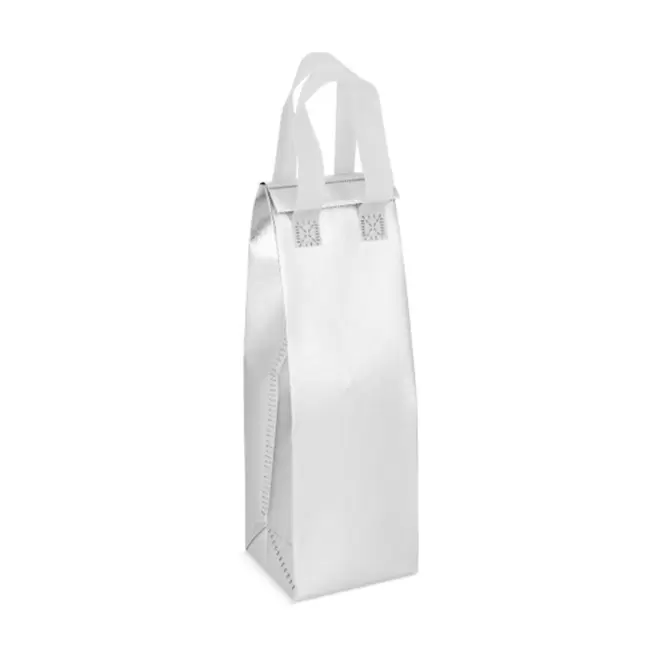 SAC ISOTHERME PERSONNALISABLE FORMAT BOUTEILLE 'CATLYN' - argente