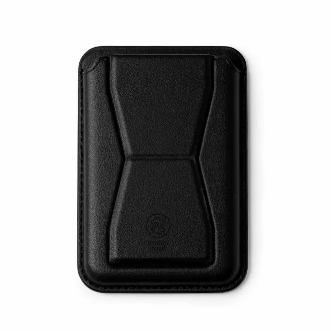 SUPPORT PORTE-CARTES PERSONNALISABLE 'MAROW' - noir