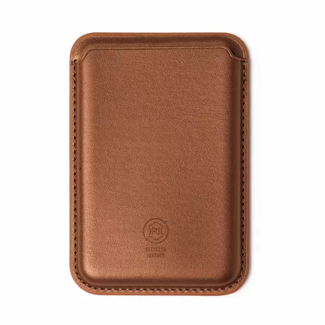 PORTE-CARTES TELEPHONE PERSONNALISABLE 'NOMAD' - brun