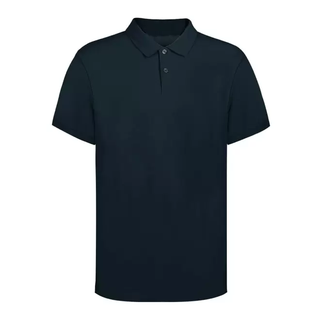 POLO HOMME PERSONNALISABLE 220G 'TERIM' - bleu marine