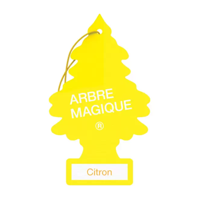 DESODORISANT ARBRE MAGIQUE PERSONNALISABLE 'SAPIN' - citron