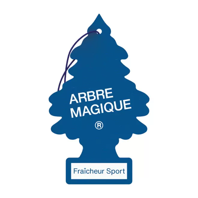 DESODORISANT ARBRE MAGIQUE PERSONNALISABLE 'SAPIN' - fraicheur sport
