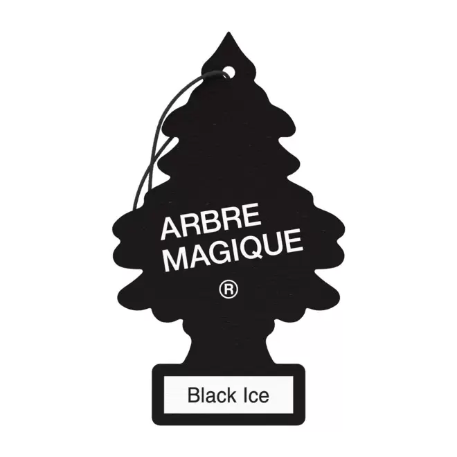DESODORISANT ARBRE MAGIQUE PERSONNALISABLE 'SAPIN' - black ice