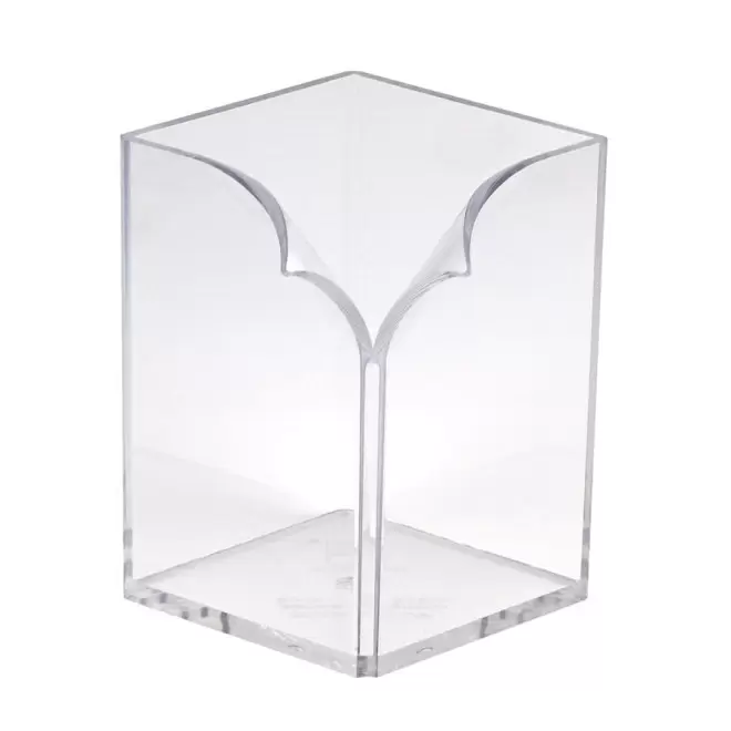 POT À CRAYONS PERSONNALISÉ 'JIMY' - transparent