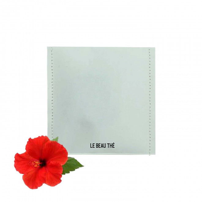 COFFRET DE 5 SACHETS DE THE PERSONNALISABLE 'NUXI' - vert eau