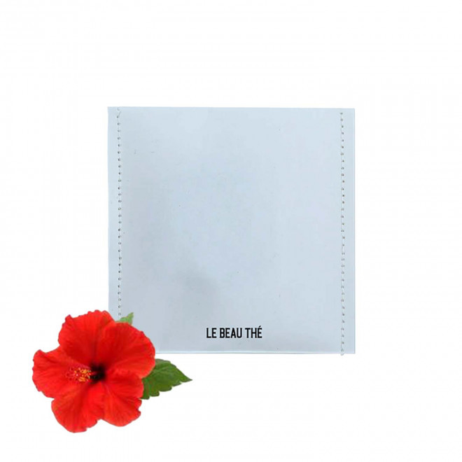 COFFRET DE 5 SACHETS DE THE PERSONNALISABLE 'NUXI' - bleu ciel