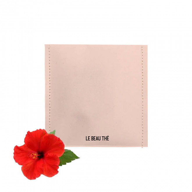 COFFRET DE 5 SACHETS DE THE PERSONNALISABLE 'NUXI' - sable