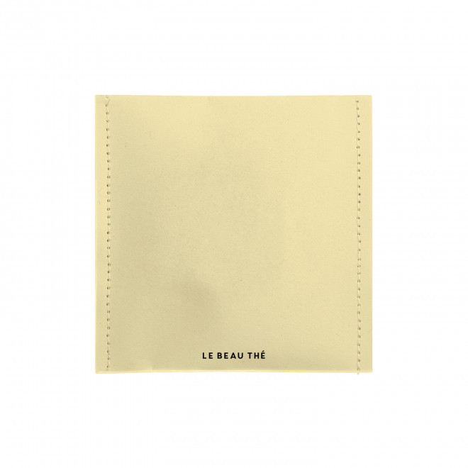 POCHETTE DE 5 SACHETS DE THE PERSONNALISABLE 'YUNN' - jaune