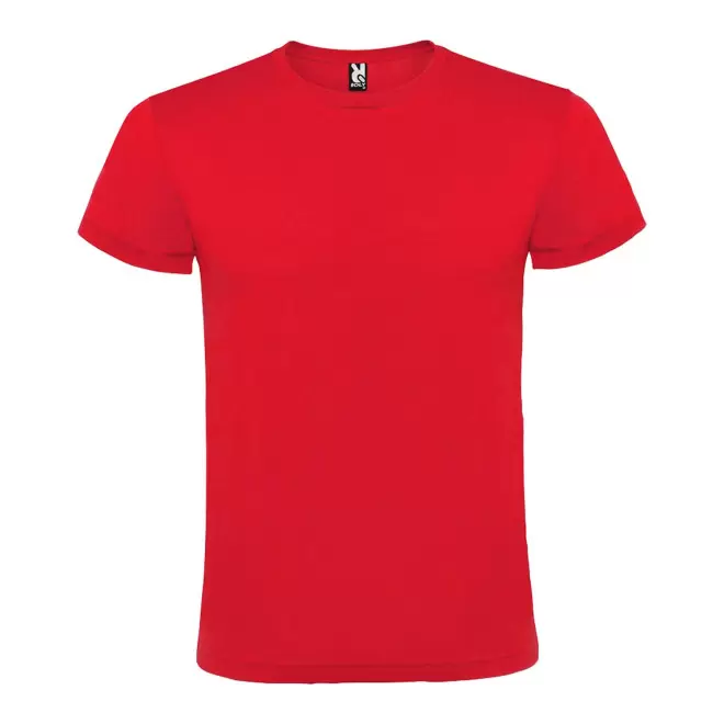 RAPIDE 4J - TEE-SHIRT MIXTE PUBLICITAIRE 'ATOMOS' - rouge
