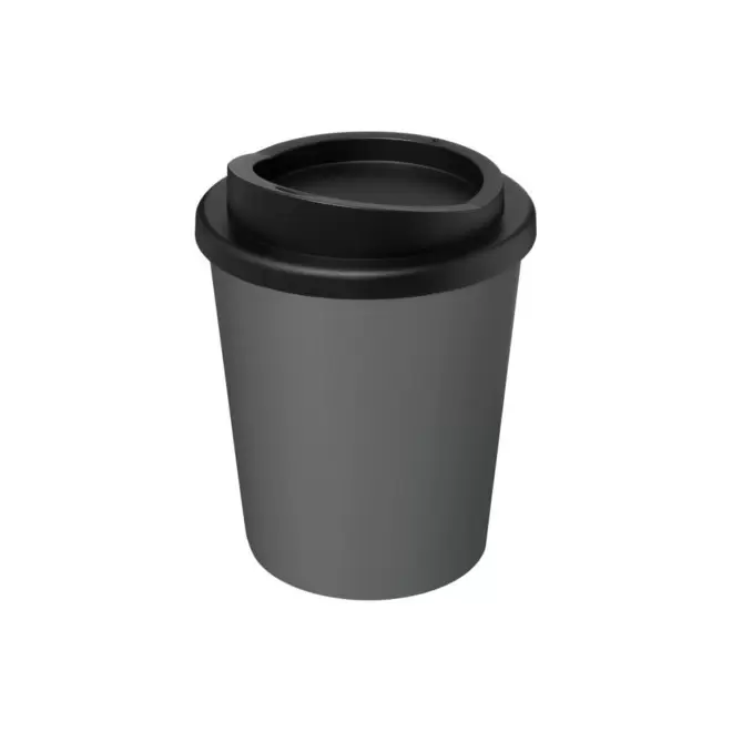 GOBELET AMERICANO® PERSONNALISABLE 'IBON RECYCLE MINI' - gris/noir