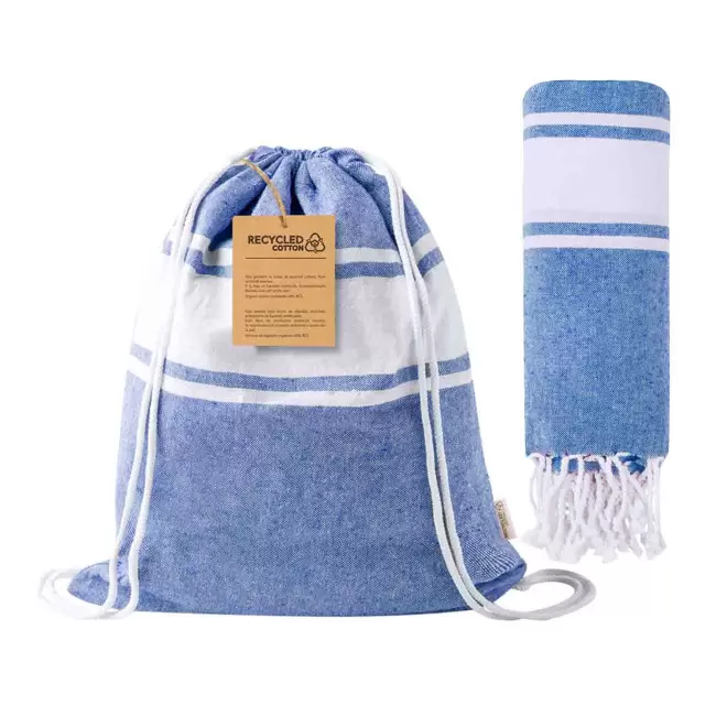 SAC A DOS FOUTA PERSONNALISABLE 'CAREO 170' - bleu marine