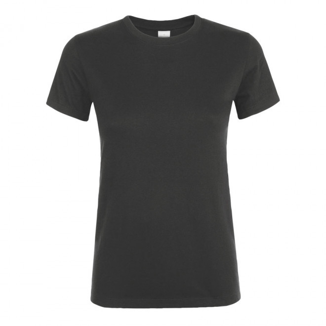 TEE-SHIRT PUBLICITAIRE FEMME 'REGENT' 150 GR/M² - gris foncé