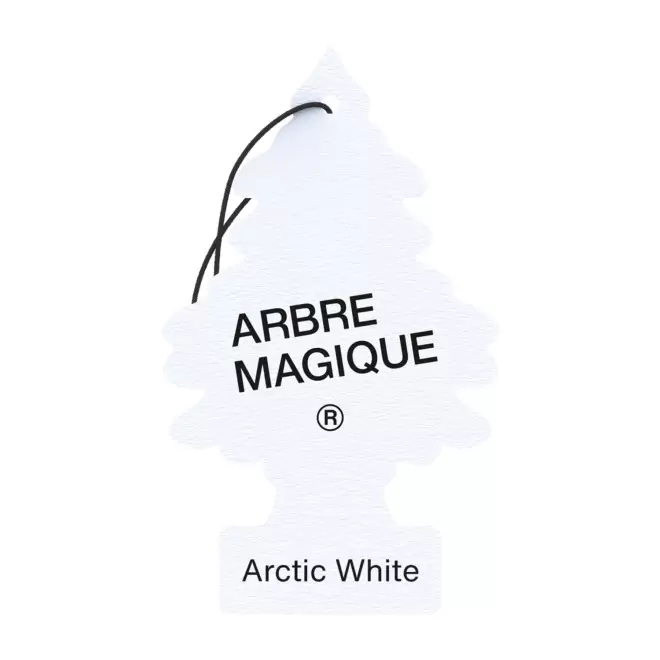 DESODORISANT ARBRE MAGIQUE PERSONNALISABLE 'SAPIN' - artic white
