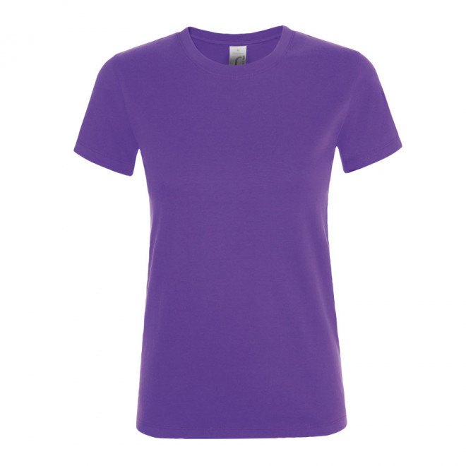 TEE-SHIRT PUBLICITAIRE FEMME 'REGENT' 150 GR/M² - violet foncé