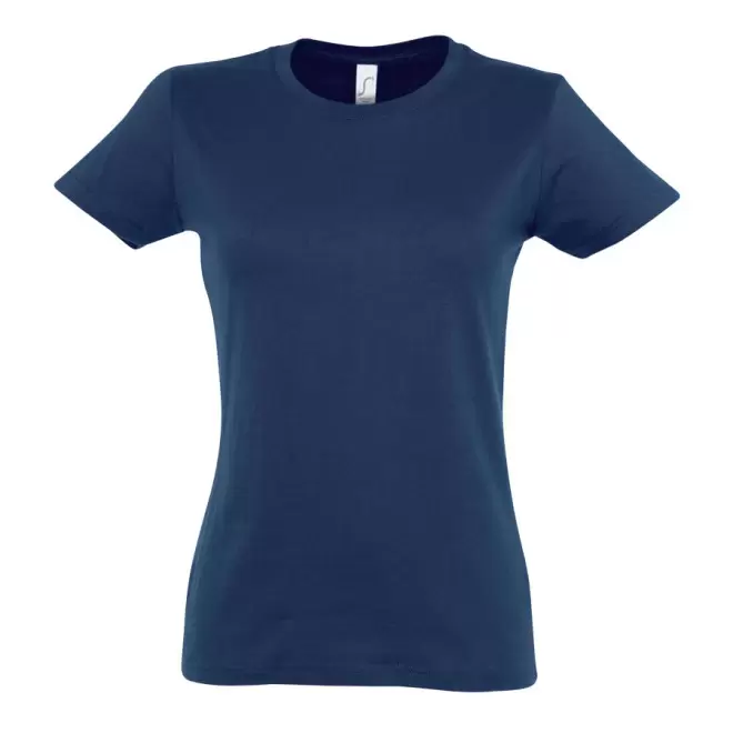 TEE-SHIRT COULEUR FEMME 'IMPERIAL' 190 GR/M² - french marine