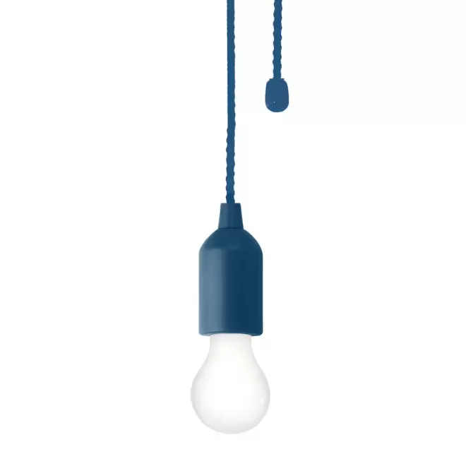 LAMPE LED PERSONNALISÉE 'AMPULL' - bleu foncé